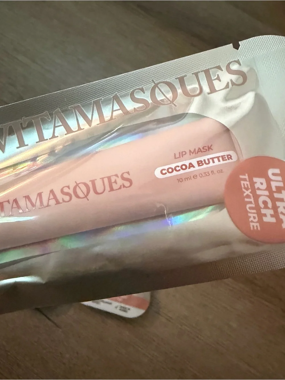3-Pack of Vitamasques Lip Mask - Cocoa Butter (Sheer Nude Tint)